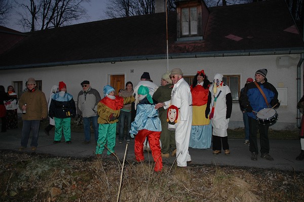 Masopustní průvod obcí 2008